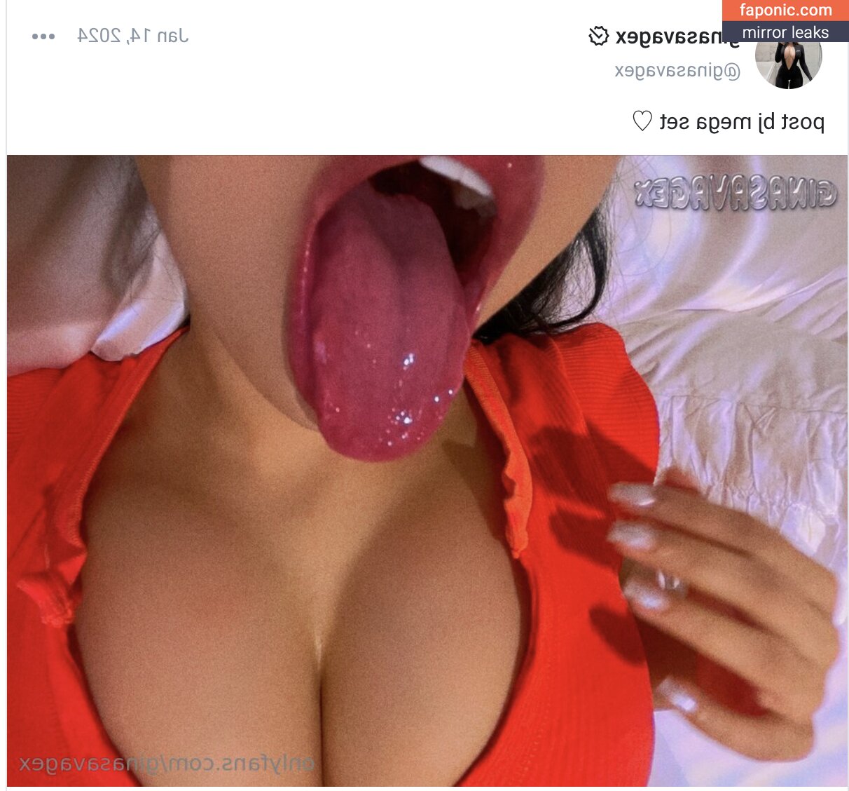 Gina Savage, Ginasavagex, https: Alastonvuodot OnlyFans Kuva #14