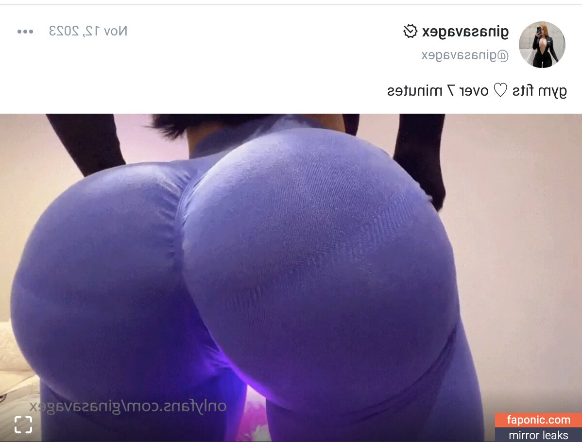 Gina Savage, Ginasavagex, https: Alastonvuodot OnlyFans Kuva #21