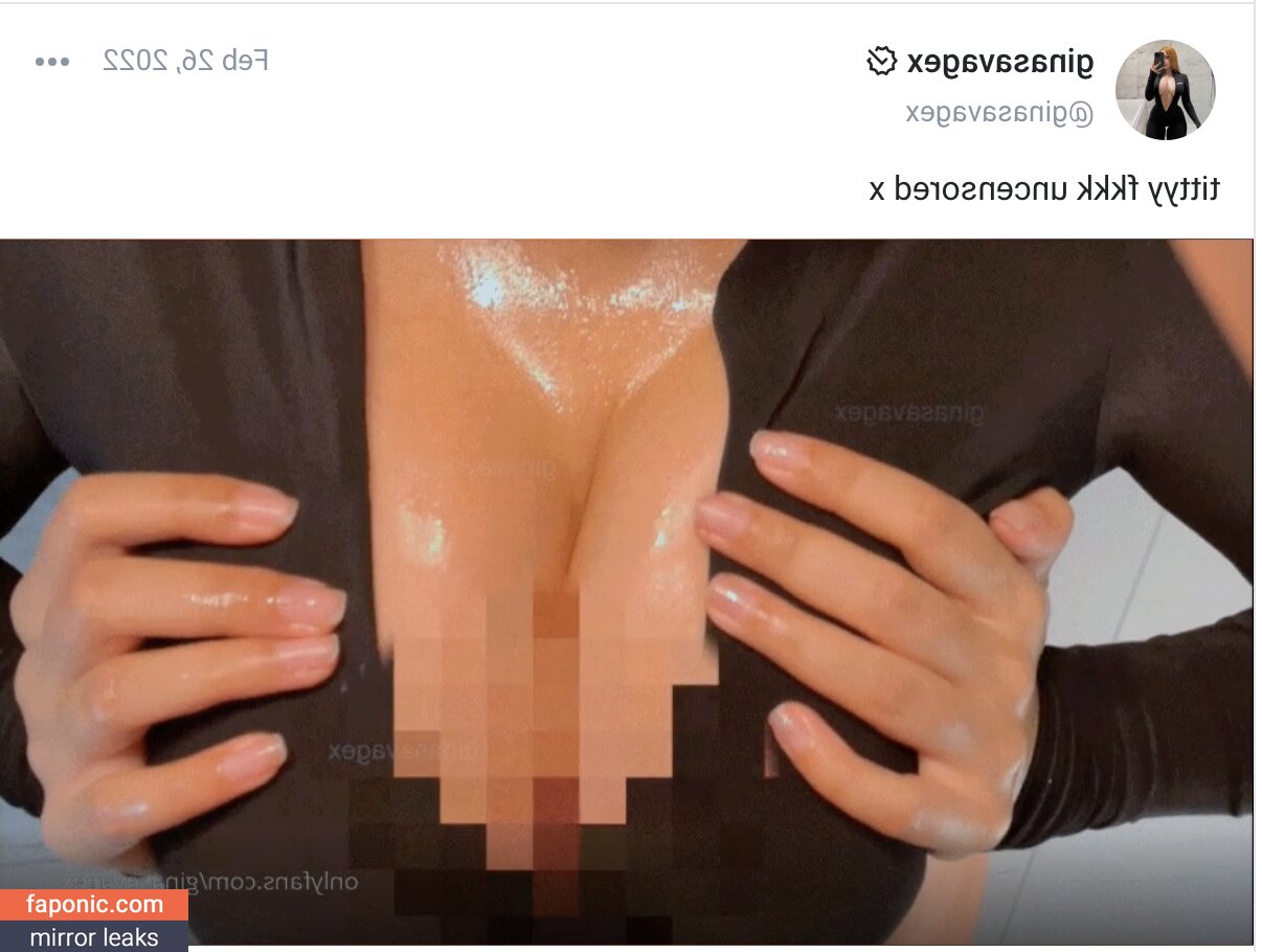 Gina Savage, Ginasavagex, https: Alastonvuodot OnlyFans Kuva #26